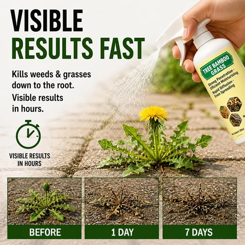 2026 SALE🌱 - Fast-Acting Natural Weed & Grass Killer Spray