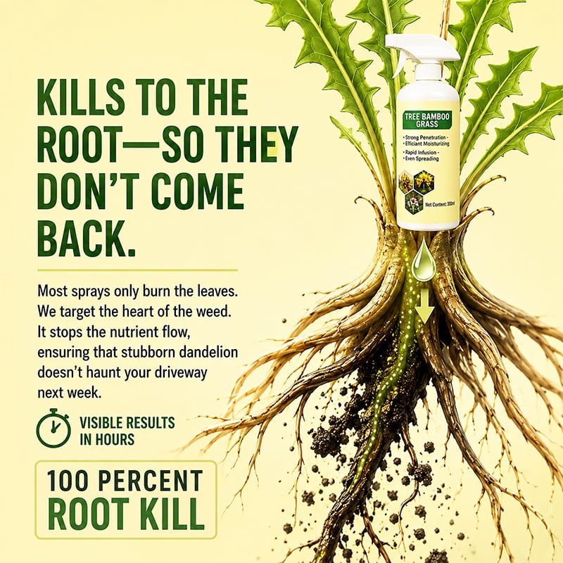 2026 SALE🌱 - Fast-Acting Natural Weed & Grass Killer Spray