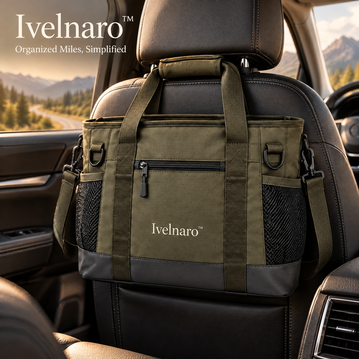 Ivelnaro™ DriveReady Car Seat Organizer