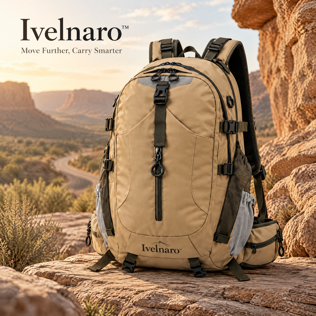 Ivelnaro™ Explorer 40L Travel Backpack