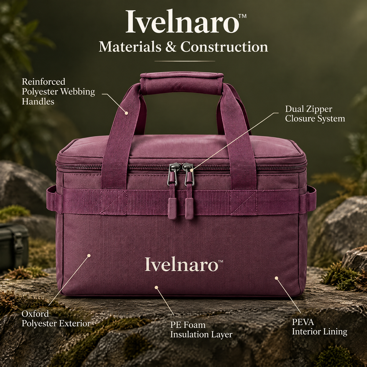 Ivelnaro™ Rover 22L Insulated Gear Duffel