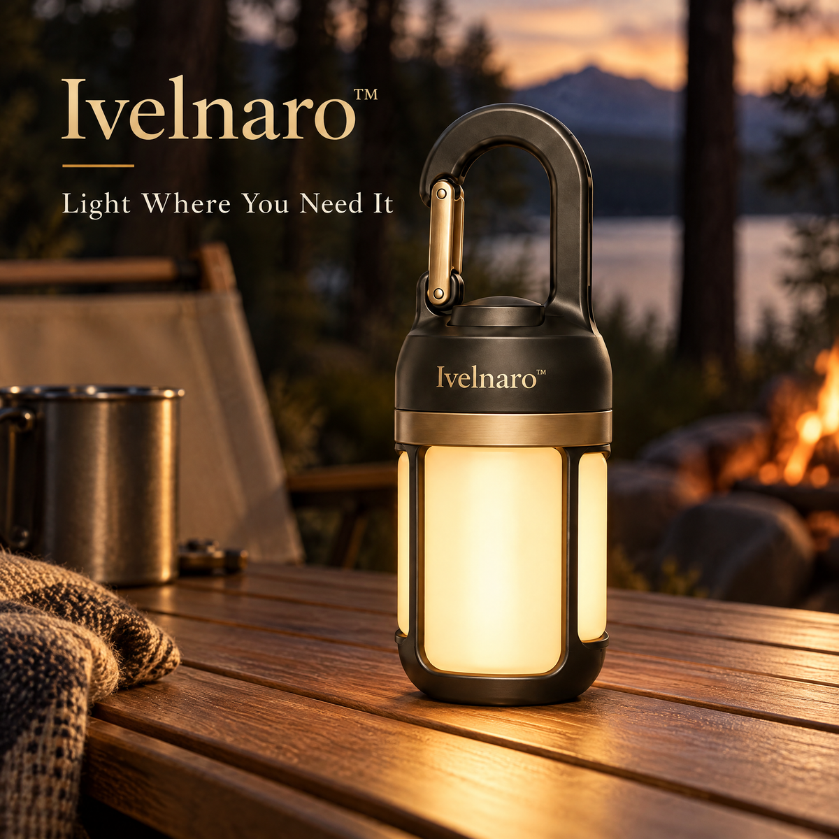 Ivelnaro™ HaloClip Portable Utility Light
