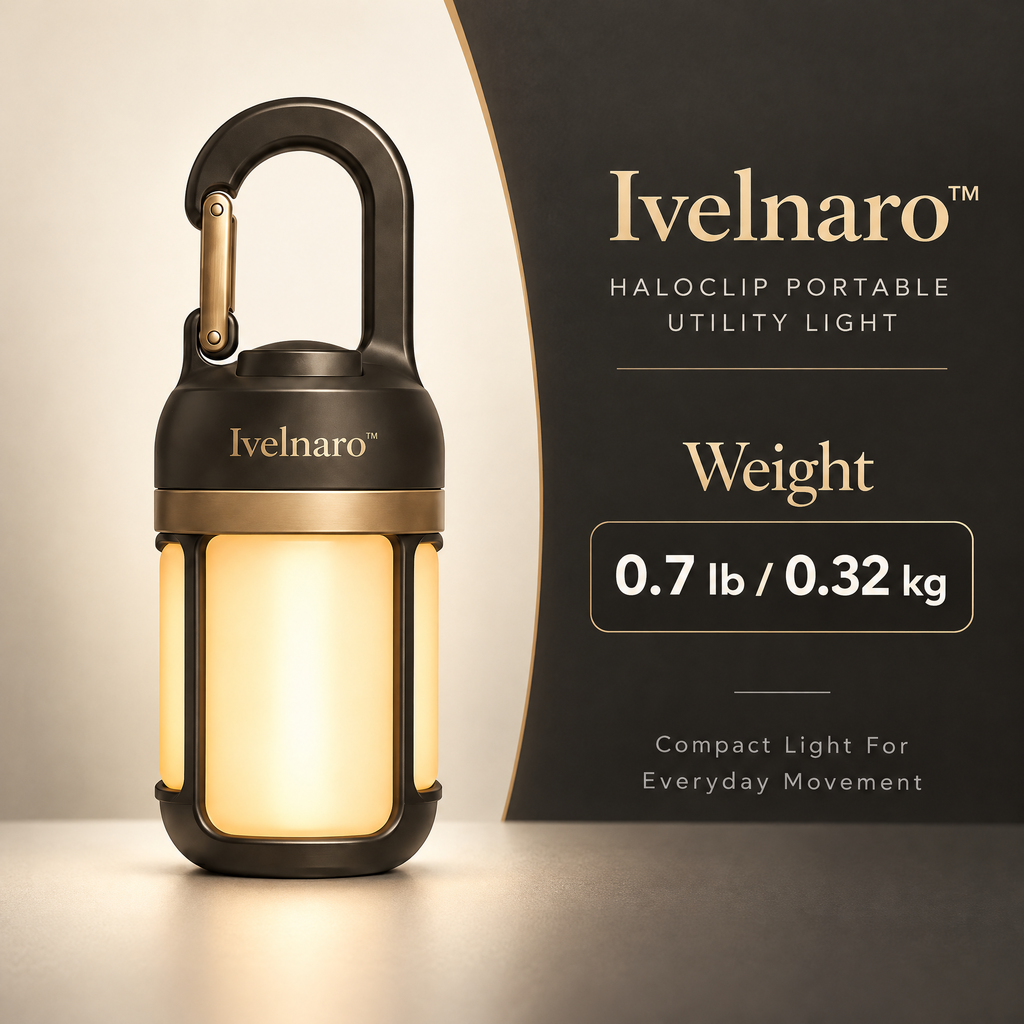 Ivelnaro™ HaloClip Portable Utility Light